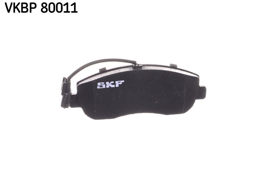 Jeu de 4 plaquettes de frein SKF ref. VKBP 80011 E